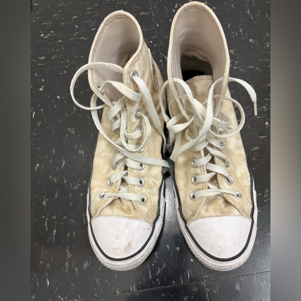 High-Top Canvas Sneakers